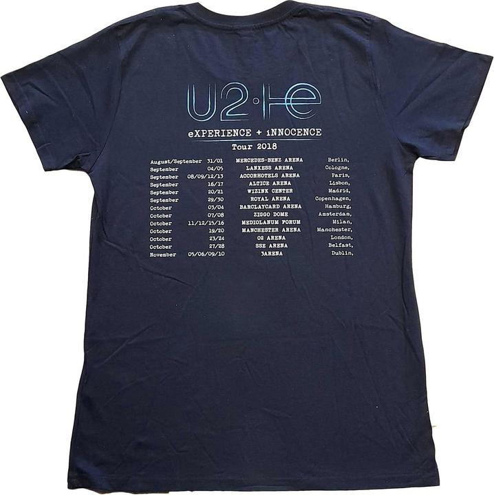 Produktbild Universal Textiles I+E 2018 Tour Dates TShirt (L)