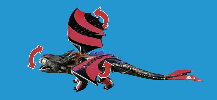 Actual product image Playmobil Dragon Racing: Hiccup and Toothless (70727, Playmobil Dragons)