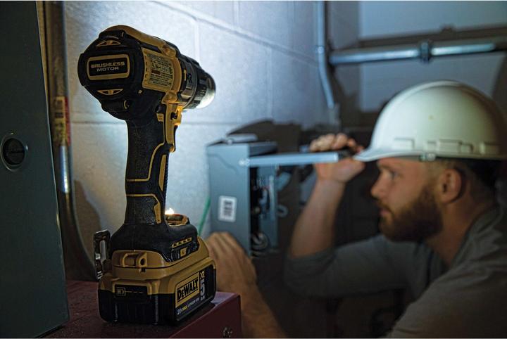 Actual product image DeWalt Threespeed impact drill (Rechargeable battery operated)