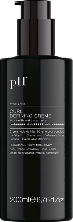 Actual product image pH Style & Finish Curl Defining Cream (Hair cream, 200 ml)