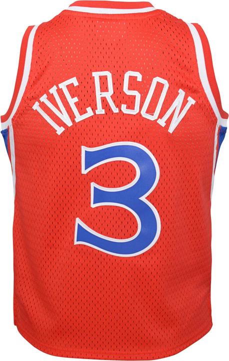 Produktbild Mitchell & Ness Swingman Kinder Jersey Philadelphia 76ers Allen Iverson US14 (14, 15, 16)