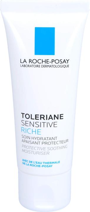 La Roche Posay Toleriane Sensitive Reichhaltig (40 ml, 24h Creme, Bis SPF 10)