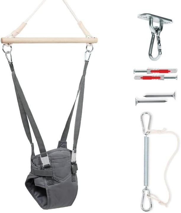 Image du produit Mamoi Houblon de la porte du bébé (gris foncé)