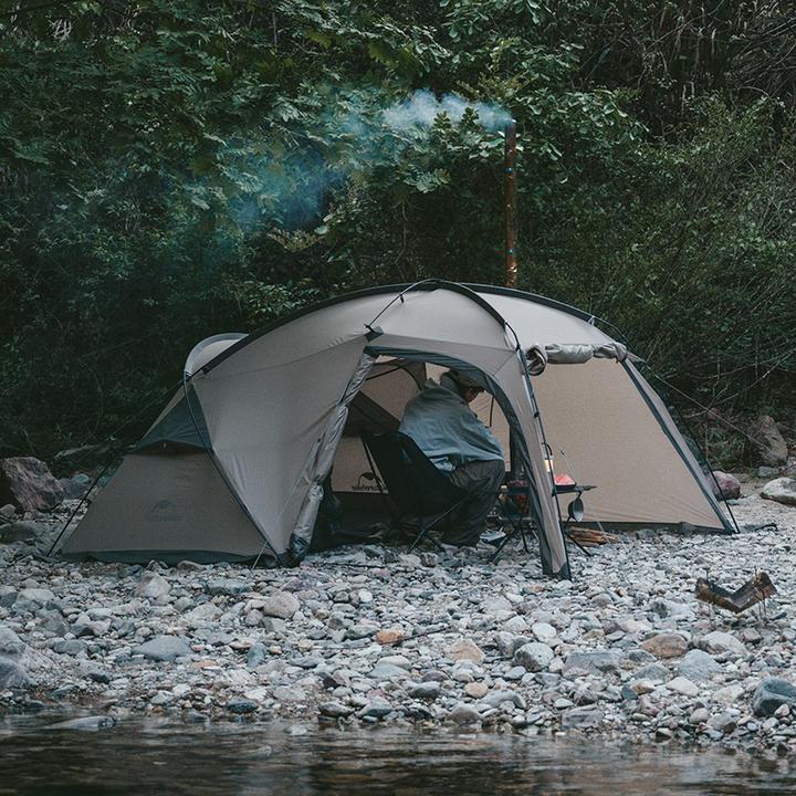 Immagine prodotto Naturehike Tenda Shandi con una camera da letto cnk2300zp017-grigio (Tenda a cupola)