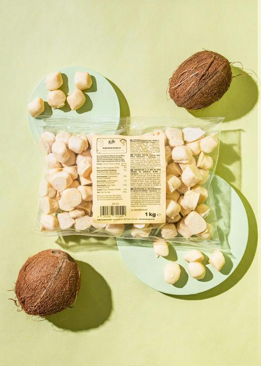 Immagine prodotto KoRo Preparato al cocco ricoperto di cioccolato bianco (1000 g)