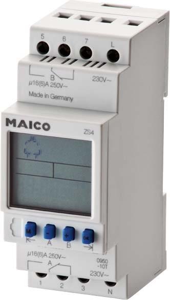 Produktbild Maico Elektroapparate-Fabrik GmbH Zeitschaltuhr 2-Kanal ZS 4