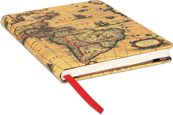 Image du produit Sigel Paperblanks Carnet de notes Cartographie précoce (120 x 170 mm, À rayures)