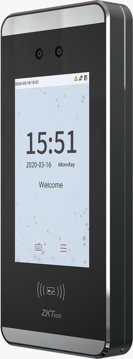 Image du produit Akuvox Access Controll A05S+MD02 Kit On-Wall, reconnaissance faciale, mesure de la température du front, ca