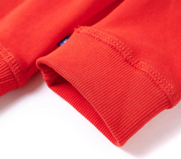 Produktbild VidaXL Kinder-Kapuzenpullover Rot 116,Material: 92 % Baumwolle. 8 (116)