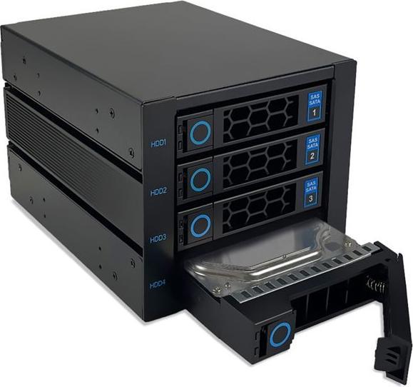 Produktbild Fantec WR-NVMeU.2-C3141 Back- plane f. 4x 3,5/2,5 NVMe/SSD/HDD (3.5", 2.5")