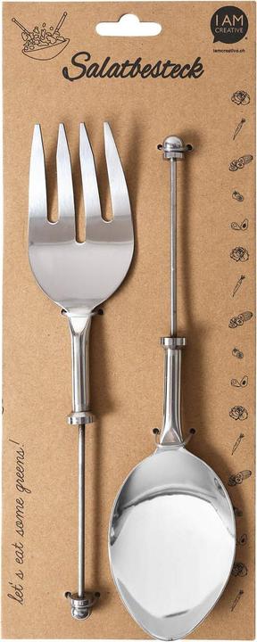 Actual product image I Am Creative Salad servers