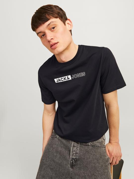 Immagine prodotto Jack & Jones Maglietta con logo a girocollo (L)