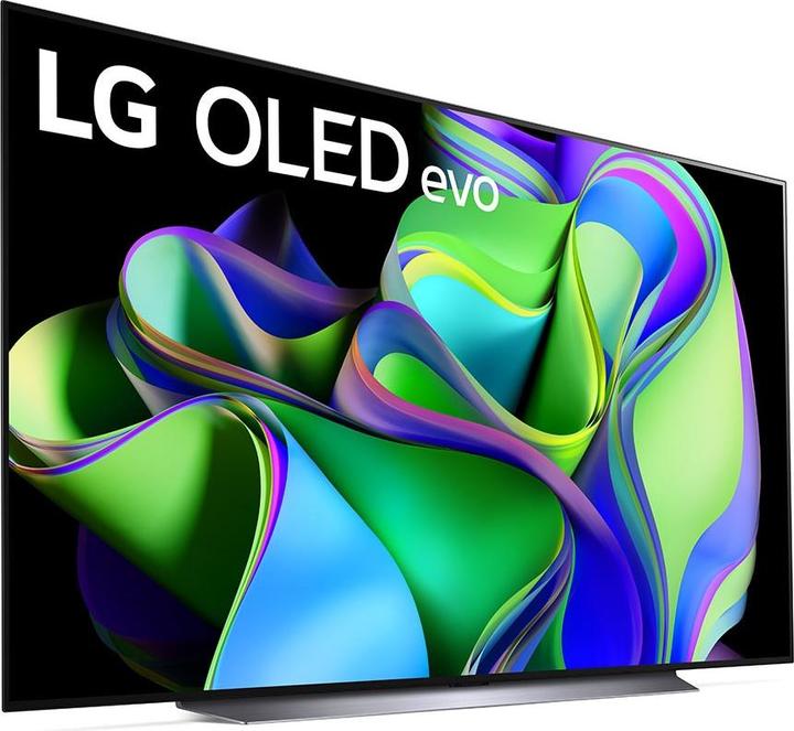 Actual product image LG TV OLED evo C39 83, 3840 x 2160 (Ultra HD 4K), OLED (83", C3, OLED, 4K, 2023)