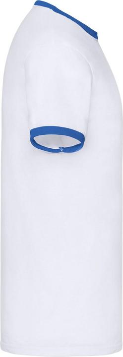 Actual product image Fruit of the Loom Unisex Adult Ringer T-Shirt (S)
