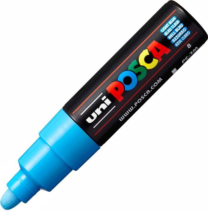 Image du produit Posca Marqueur PC-7M pointe ronde (Bleu, 5.50 mm, 1 x)