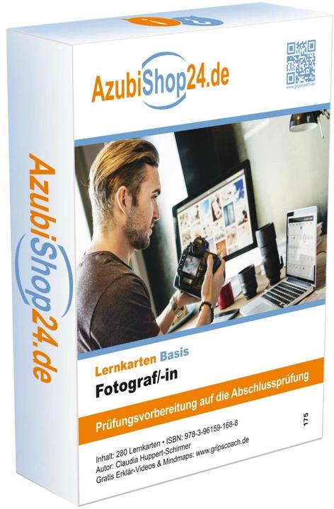Produktbild Lernkarten Basis Fotograf/ -in (Deutsch, Claudia Huppert-Schirmer, Michaela Rung-Kraus, 2024)