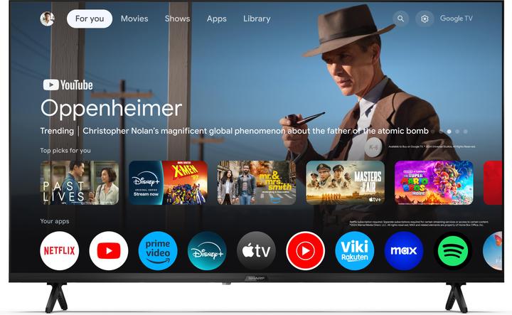 Immagine prodotto Sharp 40GF2265E 40" FHD Google TV schwarz (40", LED, Full HD)