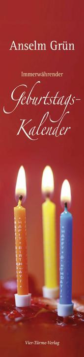 Actual product image Perpetual Birthday Calendar (Special, Hardcover, German)