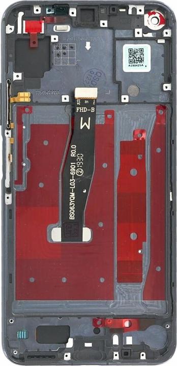 Immagine prodotto OEM Unità display + cornice per Honor 20 /Huawei Nova 5T nero (Display, Honor 20, Huawei Nova 5T)