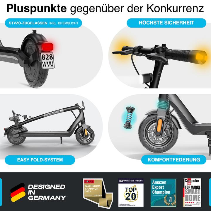 Actual product image Bluewheel IX250 (20 km/h, 30 km, 350 W)