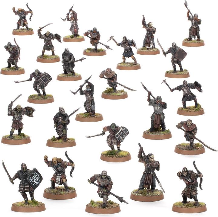 Image du produit Games Workshop Mordor Orcs - Le Seigneur des Anneaux : Terre du Milieu (Matières plastiques)