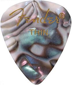 Fender Picks 351 thin/abalone (12) (12 x)
