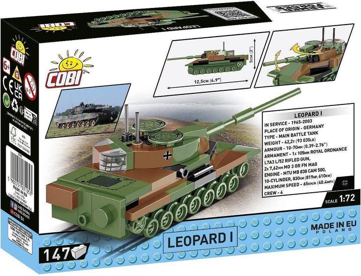 Image du produit Cobi H.C. Armed Forces Leopard I 1:72