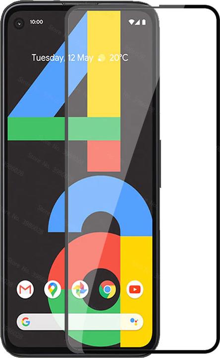 Immagine prodotto PhoneLook Vetro 3D temperato per la protezione del display a schermo intero con cornice nera (1 Pezzo/i, Google Pixel 4a)
