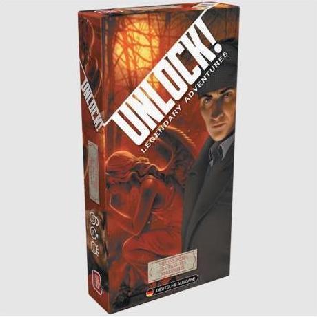Actual product image Asmodée Unlock! Sherlock Holmes The Case of the Fire Angels (single scenario), card game (German)