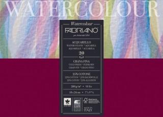 Produktbild Fabriano Aquarellblock 20 x 20 cm, 200g/m2, 20 Blatt (20 x 20 cm, Harter Einband)