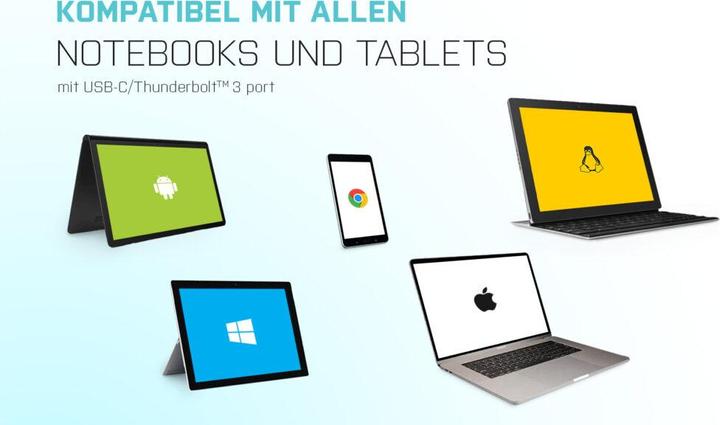 Image du produit i-tec Thunderbolt 3 vers (DP, 10 cm)
