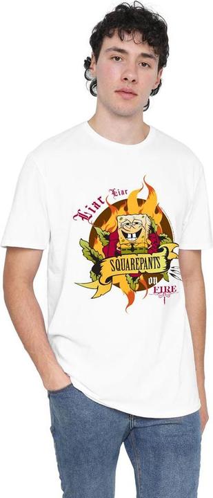 Produktbild Spongebob Squarepants Liar Liar Pants On Fire TShirt (L)