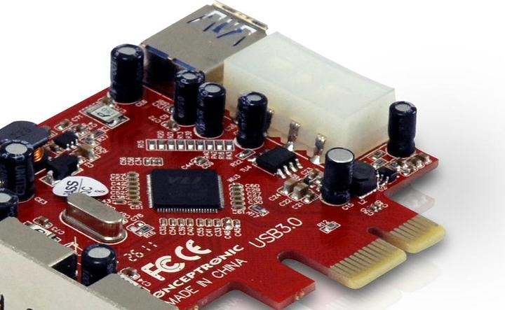Produktbild Conceptronic 4 x USB 3.0, PCI