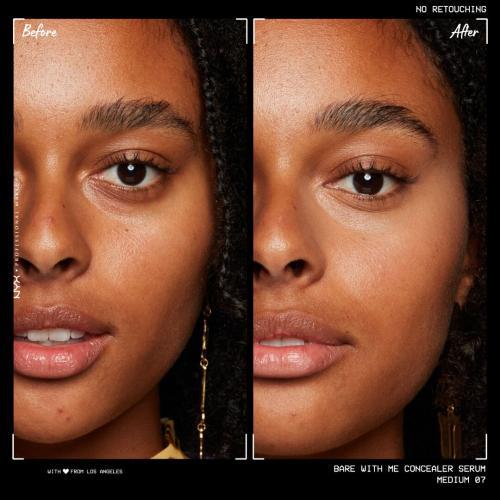 Actual product image NYX Professional Make-Up Bare With Me Concealer Serum (7 Beige)