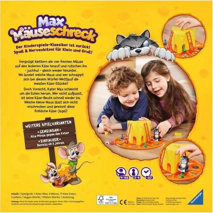 Actual product image Ravensburger Max Mouser (German)