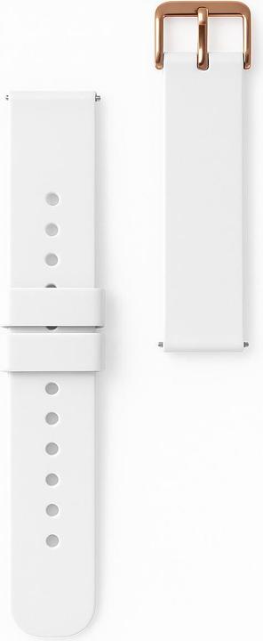 Image du produit Marka Niezdefiniowana Bracelet silicone pour Huawei Watch GT2 / GT3 42mm - Blanc (Silicone)