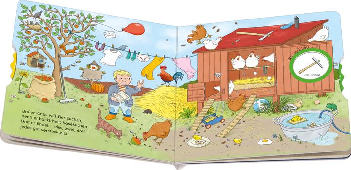 Actual product image Ravensburger Where the heck is...? My farm book to look for things (German)