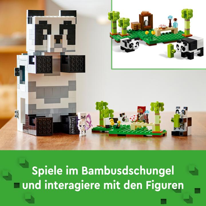 Produktbild LEGO Das Pandahaus (21245, LEGO Minecraft)