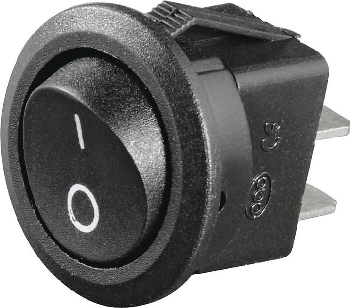 Produktbild Hama Kfz-Schalter, rund, Wippschalter, 10 A/12 V, Schwarz