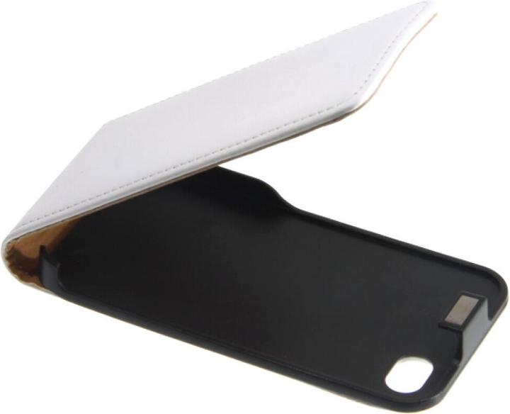 Immagine prodotto OEM Custodia Flip Slim in pelle per iPhone 4/4s - bianco (Apple iPhone 4, Apple iPhone 4s)