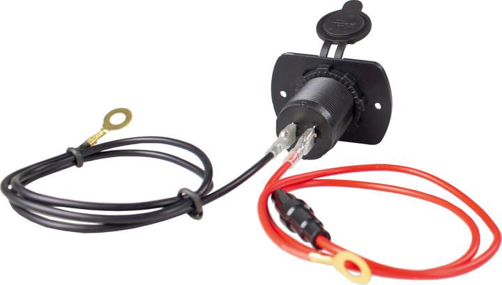 Actual product image As - Schwabe USB 2-gang panel box Caravan