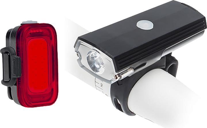 Actual product image Blackburn Dayblazer 550 Front and Dayblazer 65 Rear Set (550 lm, 65 lm)