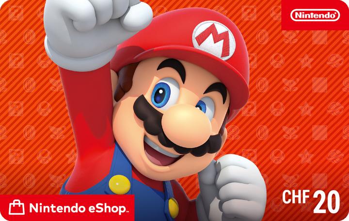 Nintendo eShop (20 CHF)