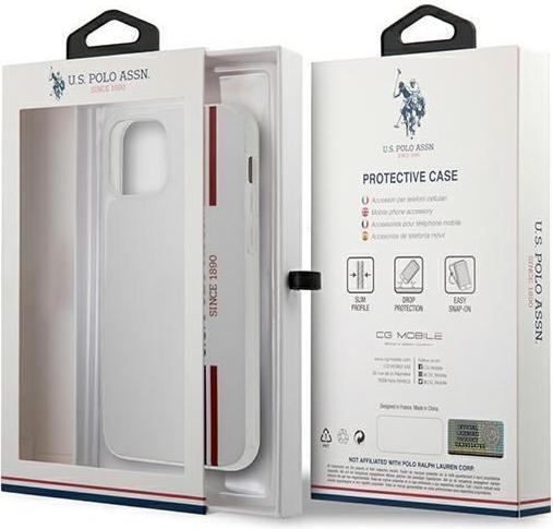 Produktbild U.S. Polo US Polo USHCP12SPCUSSWH iPhone 12 mini 5.4 inches white (Apple iPhone 12 mini)