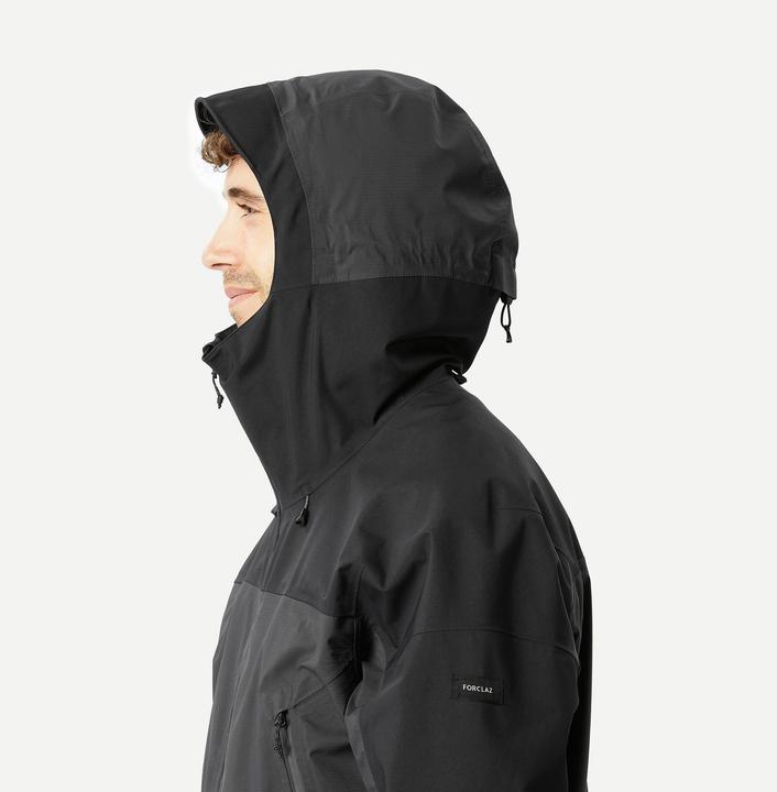 Immagine prodotto Forclaz Giacca impermeabile da uomo 20.000 mm di colonna d'acqua trekking - MT900 nero (M)