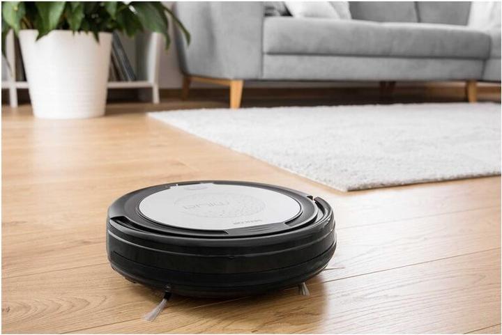 Image du produit Sencor SRV 1000SL robot vacuum 0.2 L Bagless Black, Silver (Robot d'aspiration et de nettoyage)
