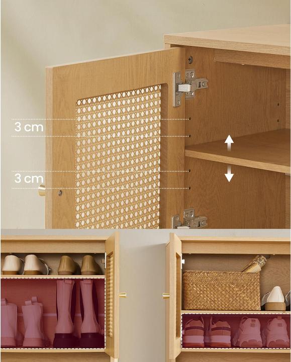 Actual product image Vasagle Boho style (80 x 70 x 35 cm)