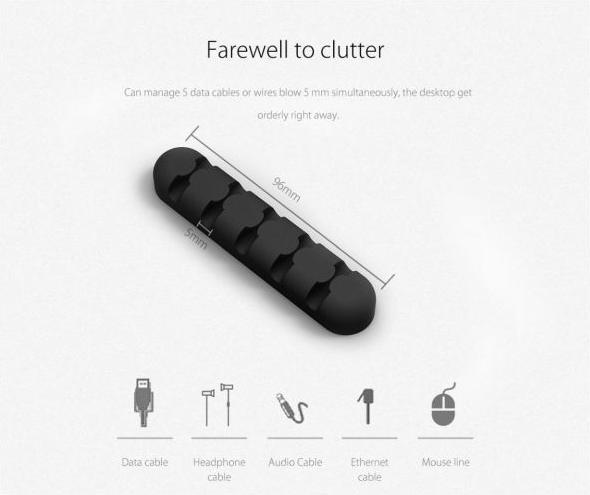 Actual product image Orico Cable holder