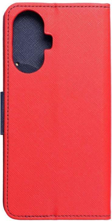 Actual product image OEM Book case FANCY Book case for REALME C55 red / navy (Realme C55)