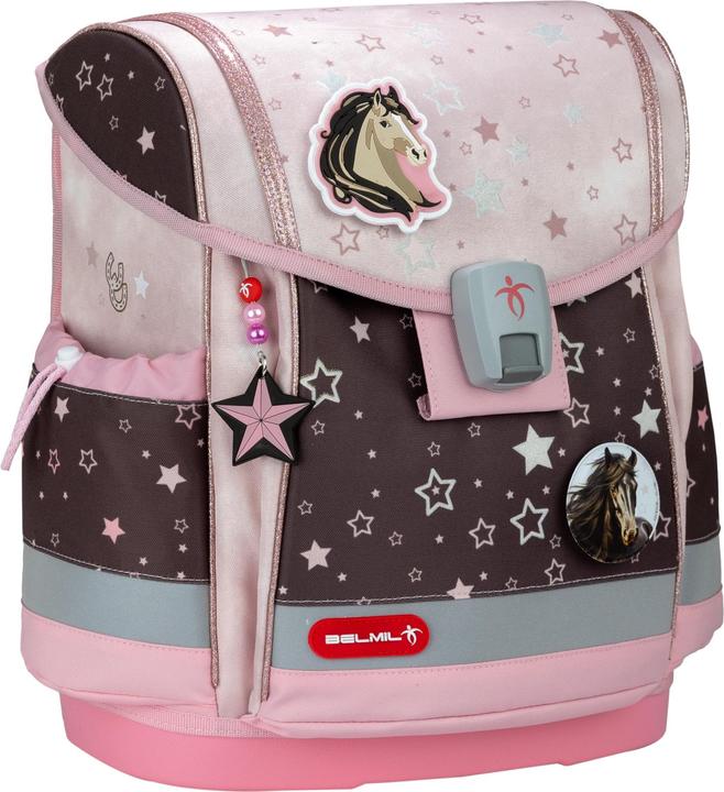Image du produit Belmil CLASSY Plus Schulrucksack-Set Champion Horses (19 l)